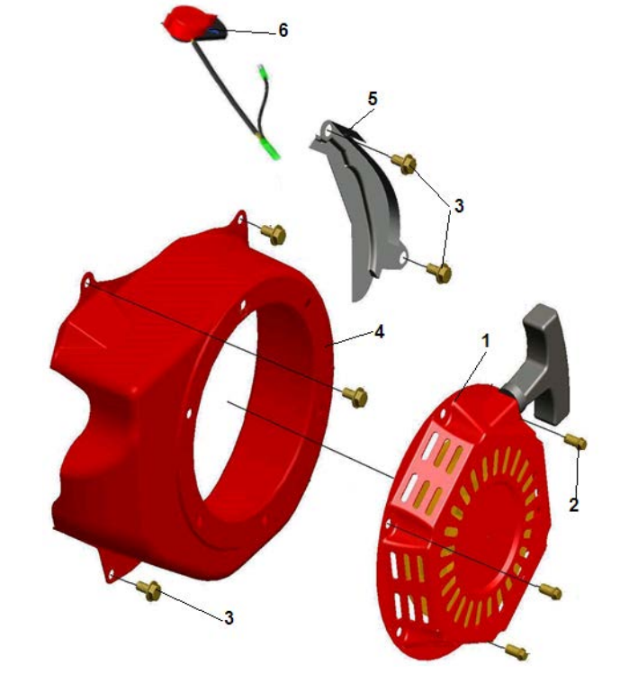 8 СТАРТЕР МОТОПОМПА CHAMPION GP52