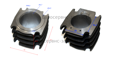 Цилиндр, D42. AC 300/50 (W0503.002.00). СМ. 0701.154100