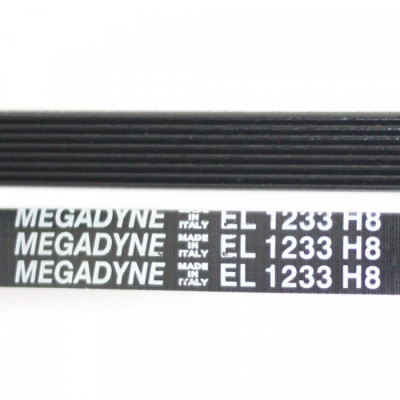 Ремень 1233 H8, L1178мм, черный, Hutchinson